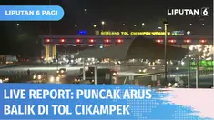 Puncak arus balik, kendaraan ke Jakarta ramai. Kepadatan sempat terjadi di beberapa titik pada Kamis (05/05) malam hingga Jumat dini hari. Sebagai langkah antisipasi, one way akan diberlakukan dari Km 188-72.