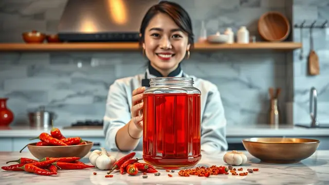 cara bikin chili oil