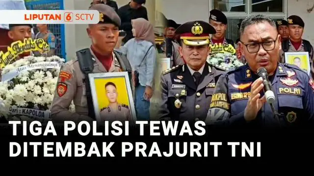 VIDEO: Terungkap! 3 Polisi Tewas saat Gerebek Judi Sabung Ayam Ditembak dari Jarak Tidak Jauh