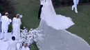 Setelah menggelar pernikahan intim di Las Vegas pada 16 Juli 2022 lalu, Jennifer Lopez dan Ben Affleck menggelar pesta pernikahan selama tiga hari sejak hari Jumat (19/8/2022) di Georgia, Amerika Serikat. (Instagram/benniferstan).
