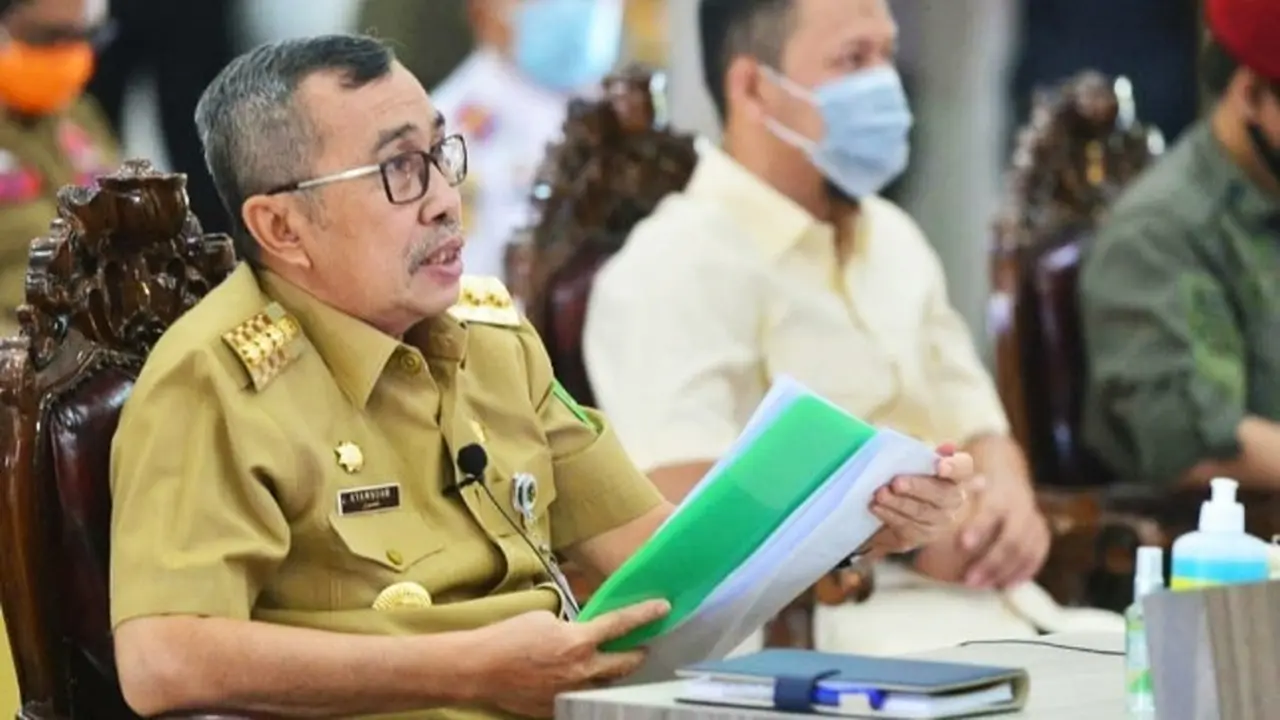 Gubernur Riau Syamsuar.
