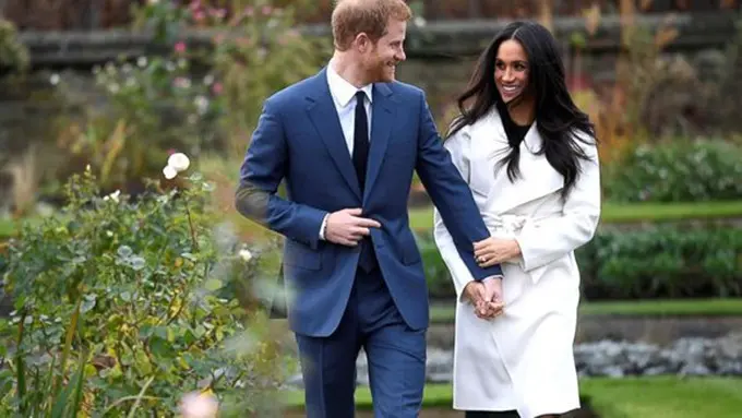 Pangeran Harry bertunangan./Copyright Reuters/Toby Meiville