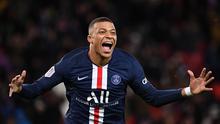 Kylian Mbappe (180 juta euro) - Mbappe menjadi wonderkid yang memiliki market value tertinggi. Pemain berusia 21 tahun ini telah mengoleksi 18 gol dari 20 pertandingannya bersama PSG di musim ini. (AFP/Franck Fife)