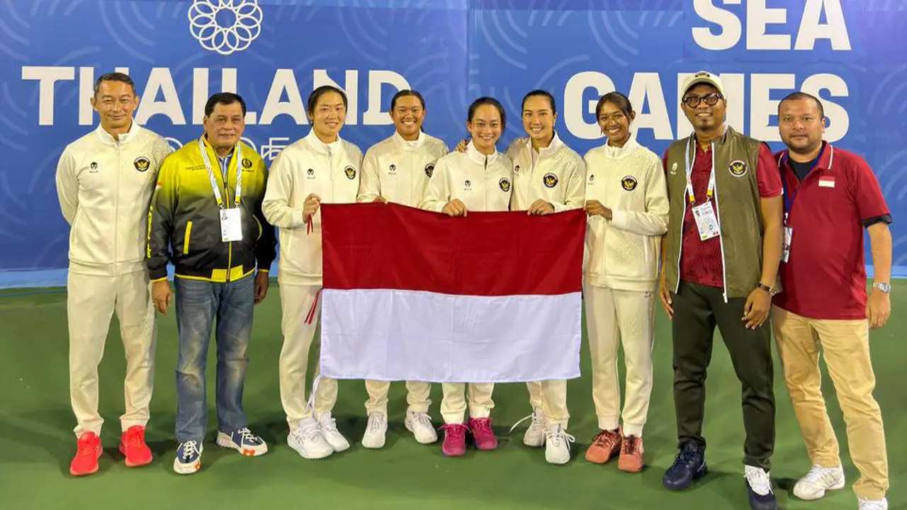 Tenis Indonesia kawinkan emas di beregu SEA Games 2025