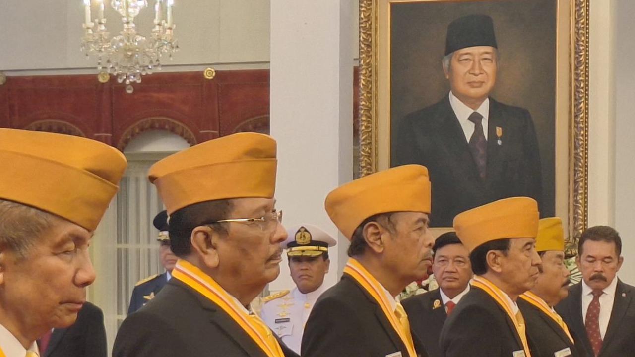 Jokowi Lantik Dewan Pimpinan dan Pertimbangan Legiun Veteran RI, Ini Daftarnya