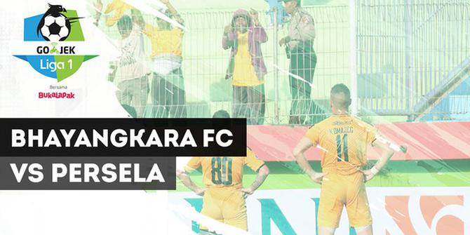 VIDEO: Highlights Liga 1 2018, Bhayangkara FC Vs Persela 1-1