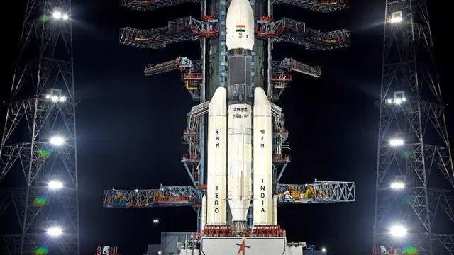 Misi Chandrayaan-2 milik pemerintah India akan segera diluncurkan menuju Kutub Bulan (AFP/Isro)