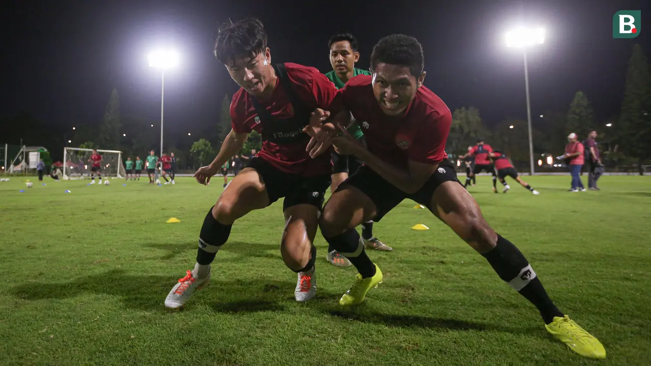 Foto: Tergabung di Grup A Sepak Bola SEA Games 2023, Timnas Indonesia U-22 Terus Geber Latihan