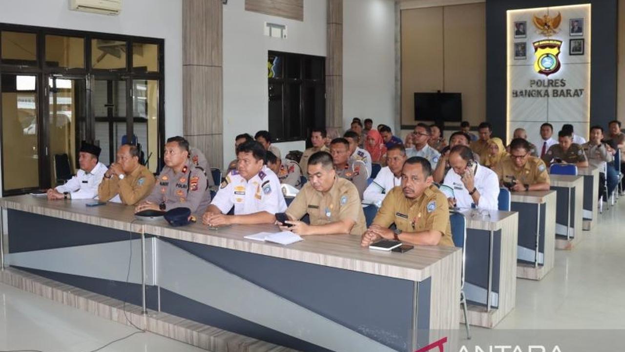 Polres Bangka Barat Perkuat Sinergi Lintas Sektor Jamin Keamanan Idul Fitri 1447 H