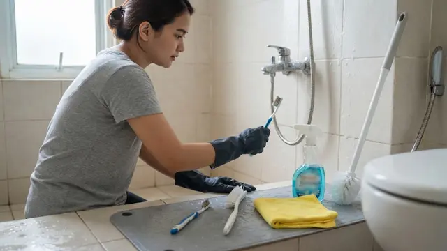 Cara Membersihkan Kamar Mandi