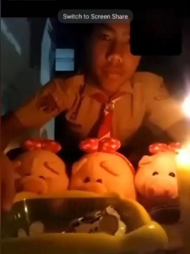Momen Kocak Siswa Pramuka Kemah Online, Aksi Peserta Ini Bikin Salah Fokus