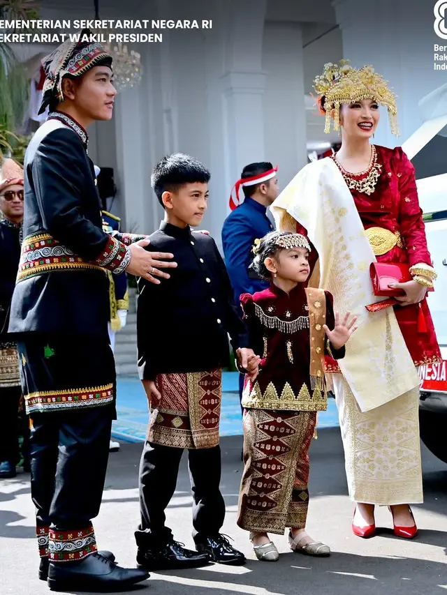 Selvi Ananda di Upacara Kemerdekaan RI ke-80. [@setwapres.ri]