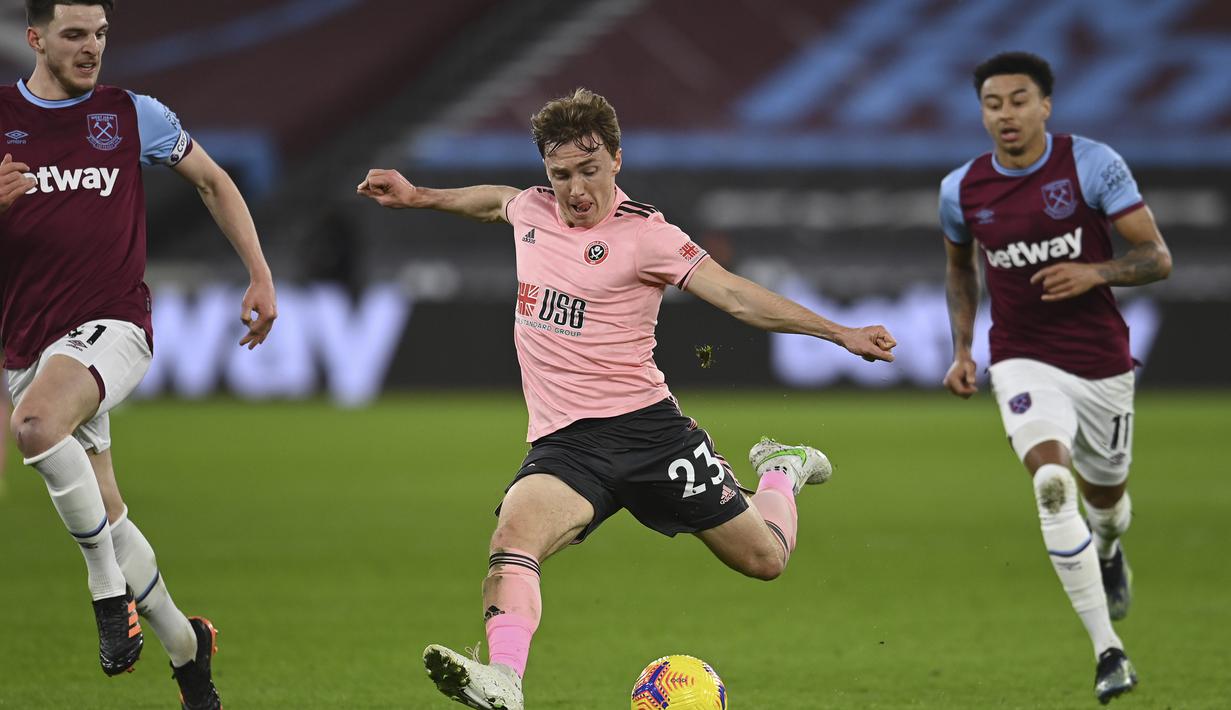 Izxaglkqxbq1im https www bola com inggris read 4483928 foto gasak sheffield united 3 0 west ham masuk jajaran 5 besar