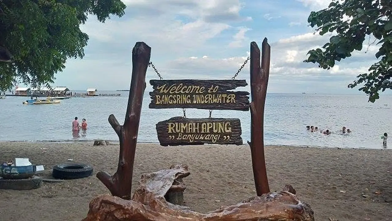 Ilustrasi Destinasi wisata Bangsring Underwater Banyuwangi (Istimewa)