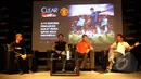 Suasana Jumpa pers  gerakan ‘Clear Ayo! Indonesia Bisa Academy’ untuk mencari 11 pemain sepakbola muda berbakat di Indonesia, Jakarta, Jumat (30/1/2015). (Liputan6.com/Andrian M Tunay)