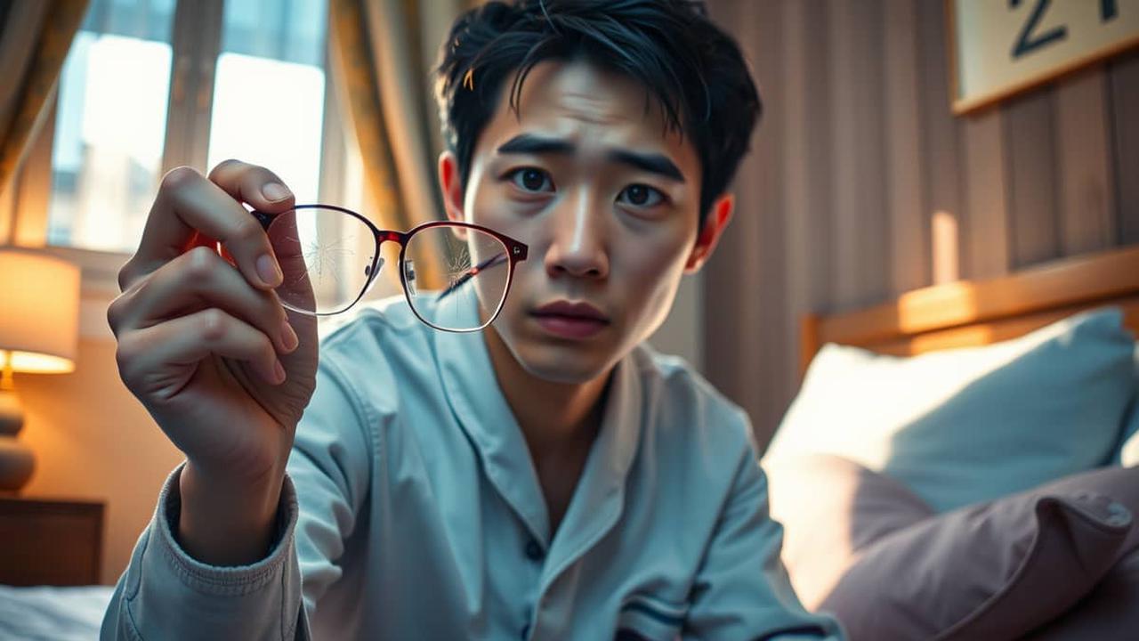 mimpi kacamata patah