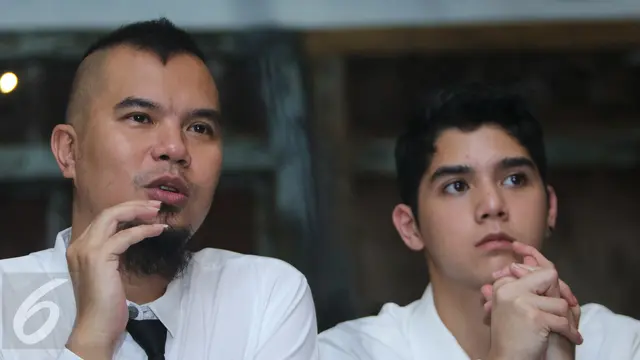 20160314Ahmad Dhani dan  Al Ghazali -Jakarta