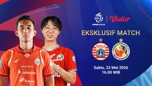 Nonton Live Streaming Persija vs Semen Padang FC, Eksklusif di Vidio