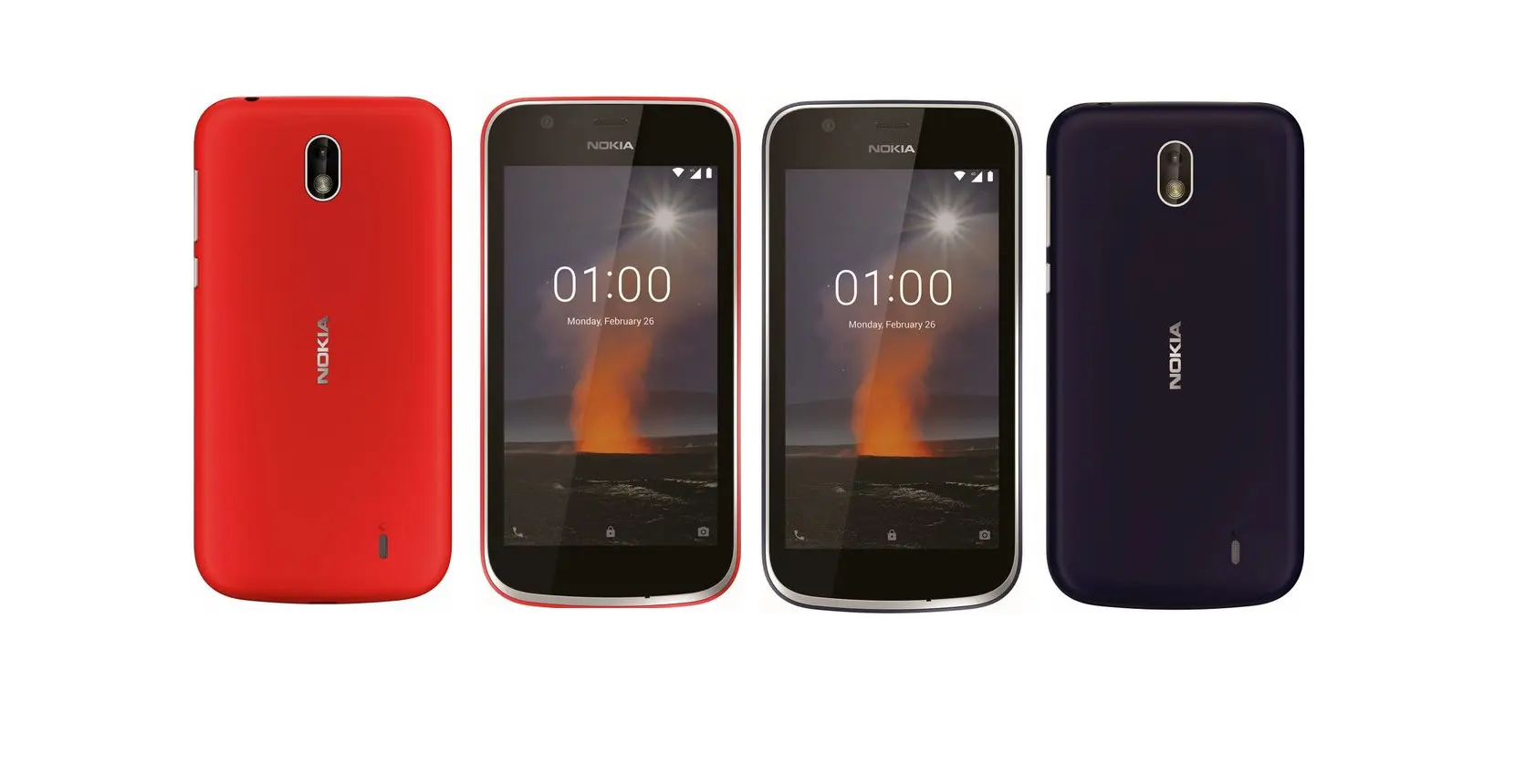 Penampakan diduga smartphone murah Nokia 1 (Foto: Twitter @evleaks)