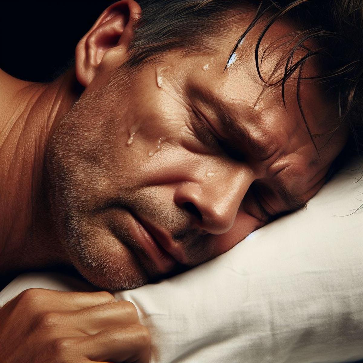 Ilustrasi Tidur Kepanasan