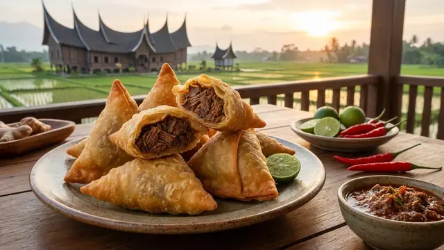 Samusa Isi Rendang/Gemini AI
