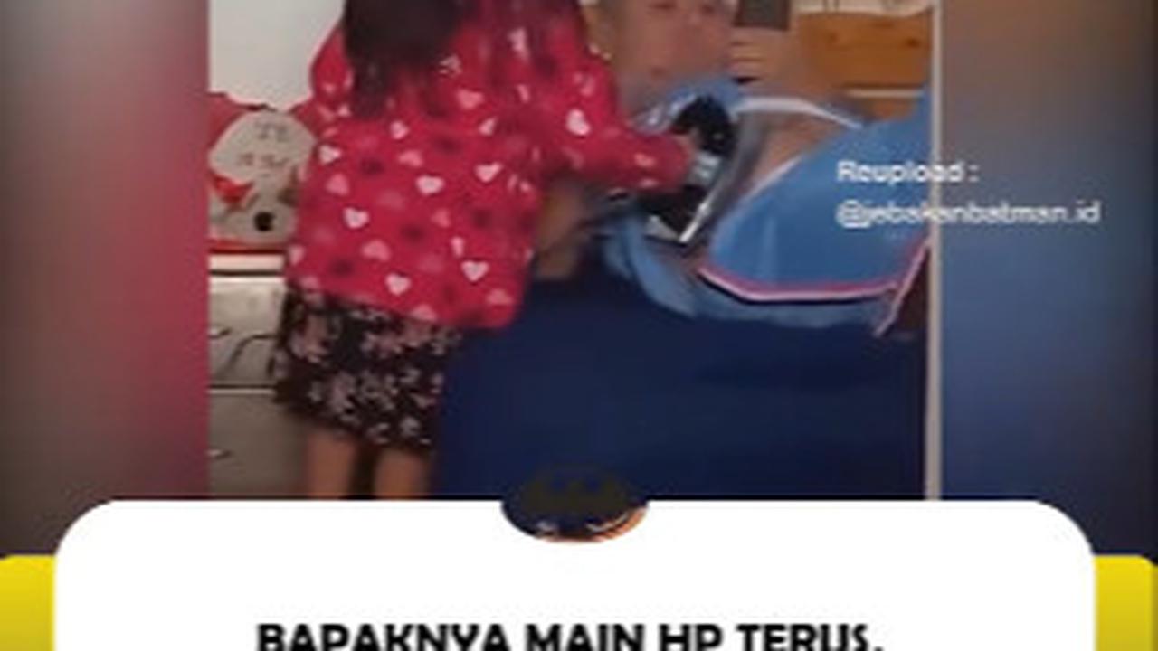 Tindakan Dua Anaknya ke Perut Sang Ayah Bikin Kaget dan Kapok