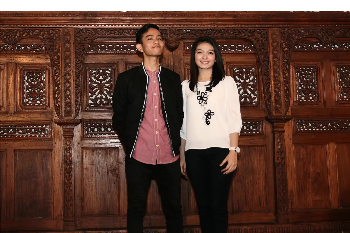 Selvi Ananda dan Gibran Rakabuming 