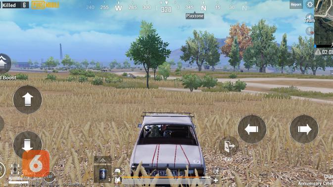 Menjajal main gim PUBG Mobile di Vivo V19 (Liputan6.com/ Agustin Setyo W)