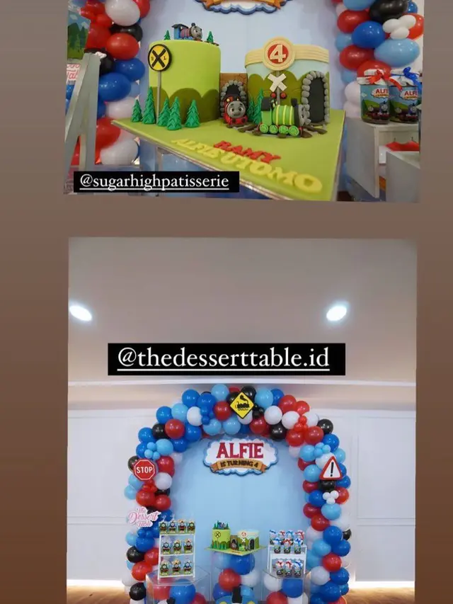 6 Momen Ririn Dwi Ariyanti Rayakan Ultah Anak, Tetap Meriah Meski Tanpa Aldi Bragi
