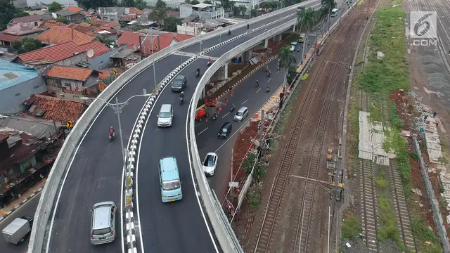 Flyover Cipinang Lontar Diuji Coba