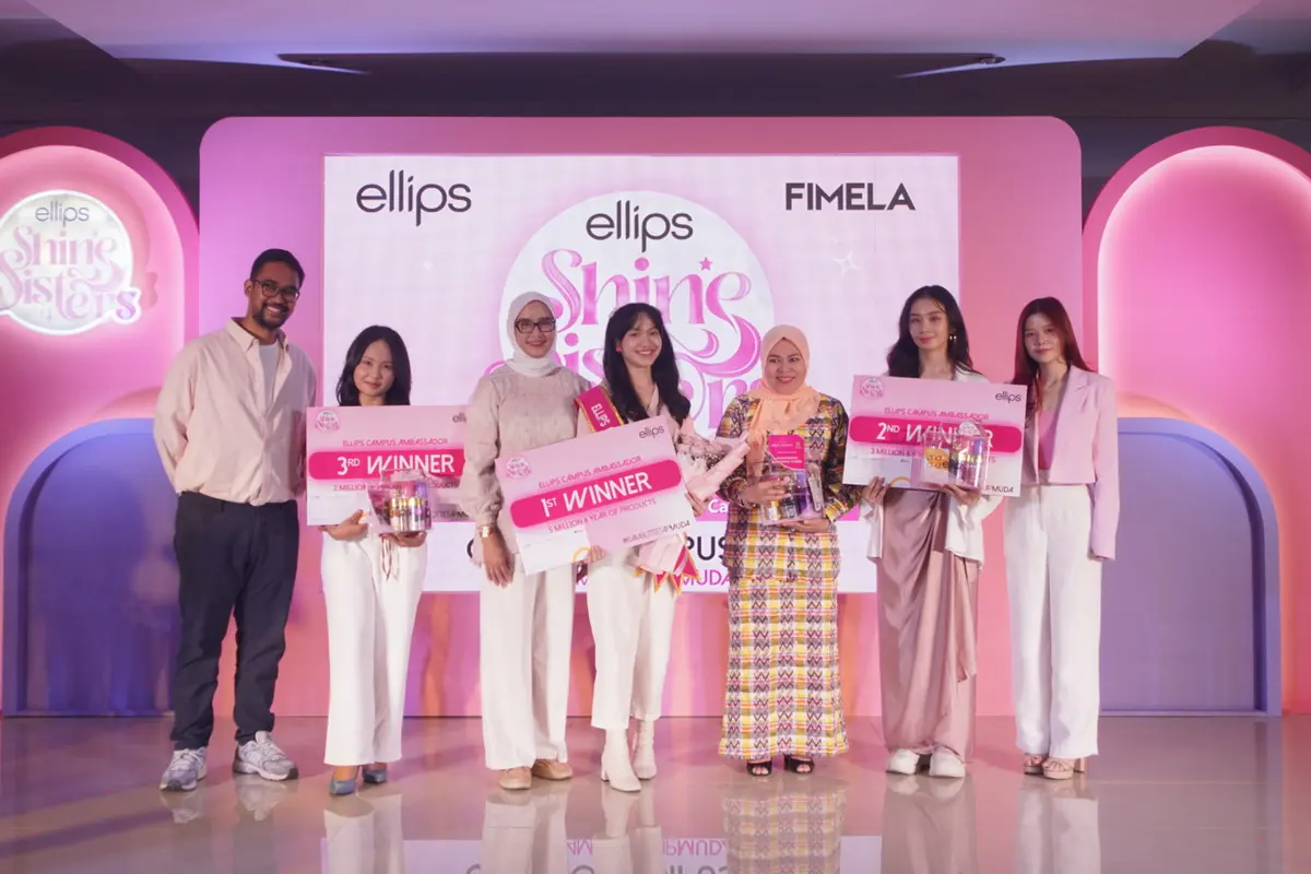 Intip Keseruan Ellips Shine Sister di Universitas Sumatera Utara, Ajak Tampil Percaya Diri dengan #RambutTetapMuda