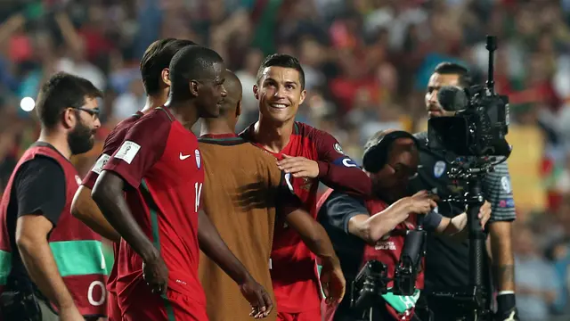 Portugal Lolos ke Putaran Final Piala Dunia 2018