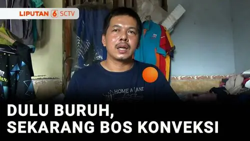 VIDEO: Berani Berubah: 12 Tahun Jadi Buruh, Pasutri di Semarang Kini Jadi Bos Konveksi