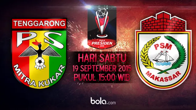 Piala Presiden 2015: Mitra kukar vs PSM Makassar (Bola.com/Samsul Hadi)
