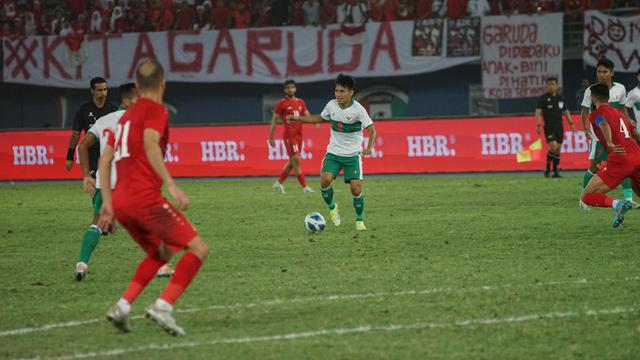 Timnas Indonesia Vs Yordania di Kualifikasi Piala Asia 2023.