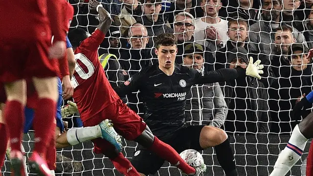 Kiper Chelsea, Kepa Arrizabalaga.