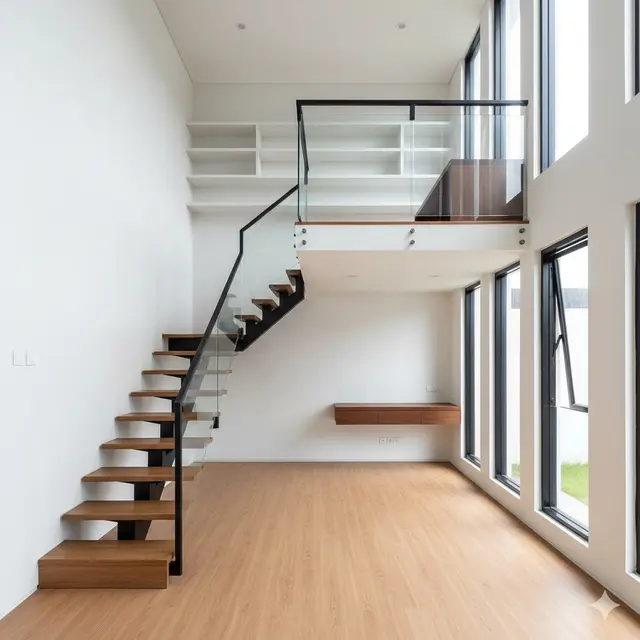 Model Rumah Mezzanine Type 36 Tampak Modern. Gemini