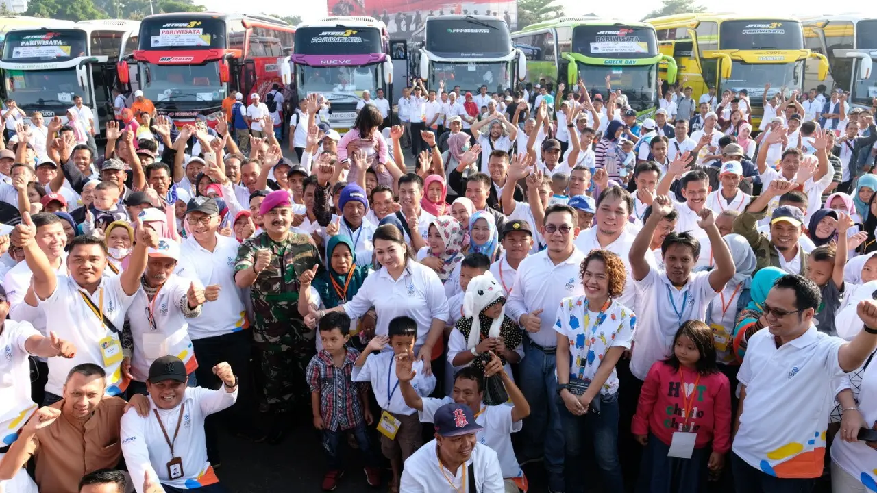 PGN Berangkatkan 4.070 Pemudik ke Kampung Halaman