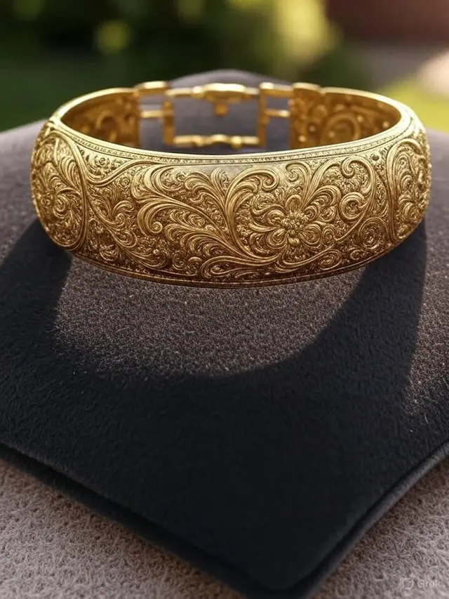 Model Gelang Emas Dewasa 24 Karat