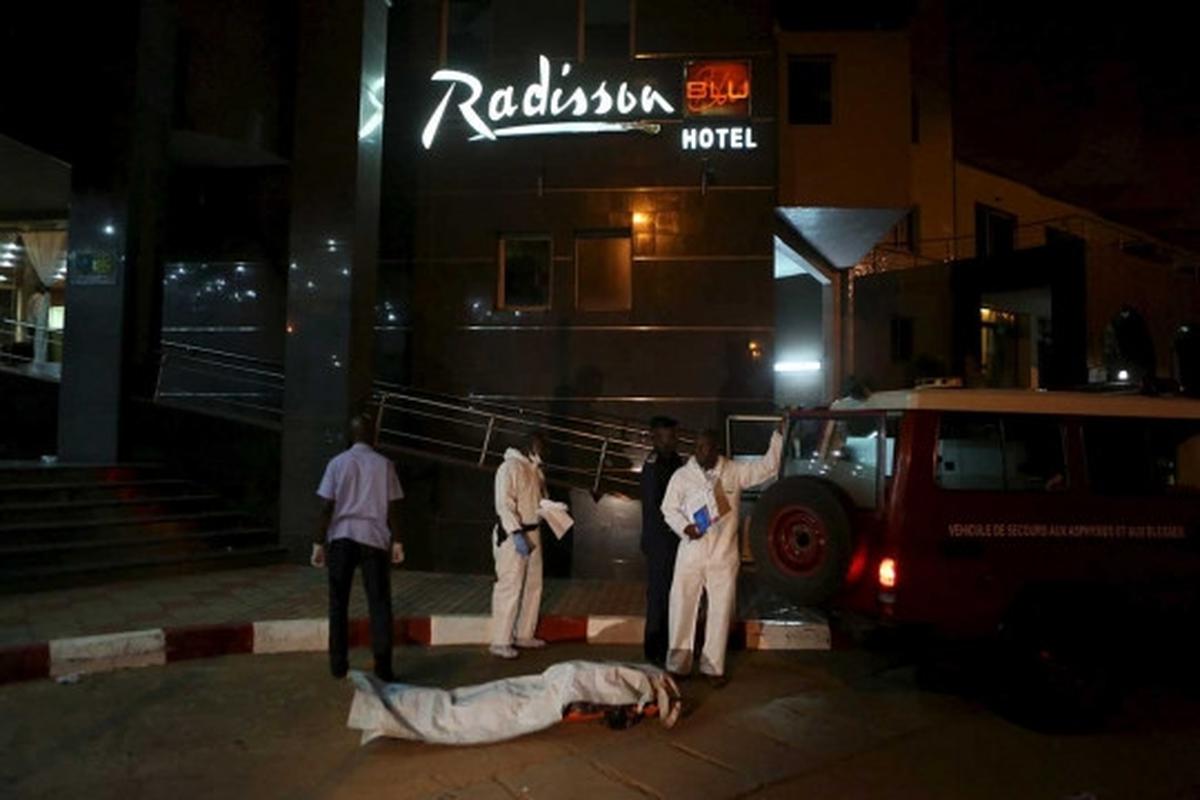 Suasana hotel mewah di Mali usai penyanderaan yang tewaskan 27 orang