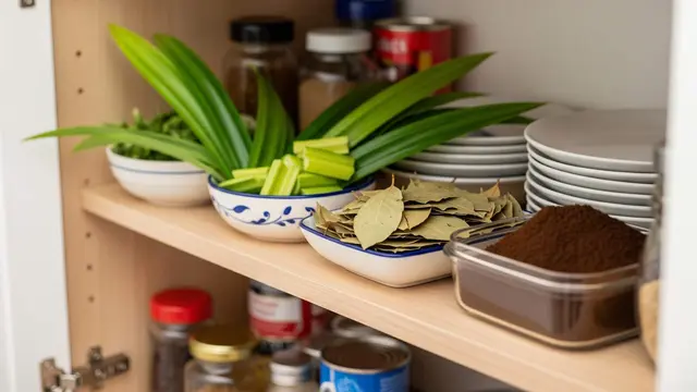 Cara Membersihkan Bau Kotoran Kecoa di Lemari Dapur