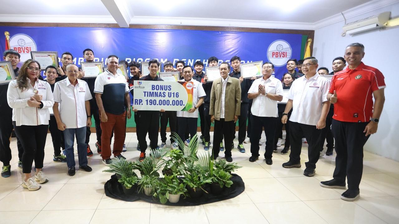Timnas Voli Putra U16 Peringkat 5 di AVC Men's U16 Tahun 2025, PBVSI Bangga dan Beri Bonus Ratusan Juta