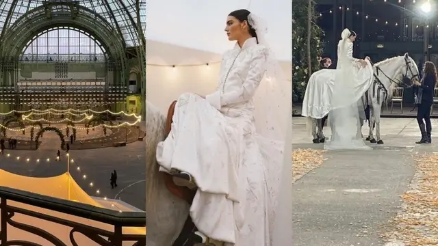 Cucu Grace Kelly Buka Fashion Show dengan Menunggang Kuda, Chanel Dituding Eksploitasi Hewan