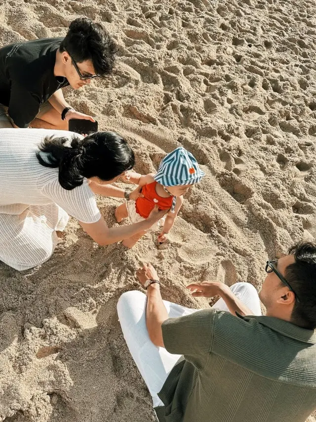 Tampil Mesra, Ini 7 Potret Bulan Madu Salshabilla Adriani dan Ibrahim Risyad di Bali