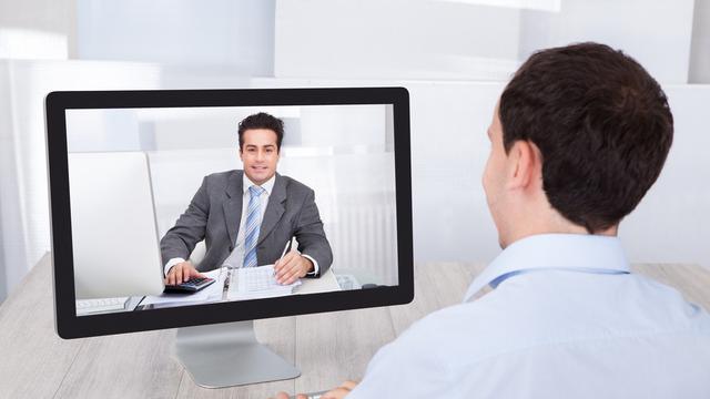 Ilustrasi wawancara online (Foto: blog.zoom.us)