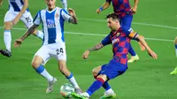 Laga Barcelona vs Espanyol (LLUIS GENE/AFP)