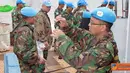 Citizen6, Lebanon: Tim Hygiene Inspection dari Unifil, sedang melakukan pemeriksaan standar kebersihan di Markas Satgas Yonif Mekanis Konga XXIII-E / Unifil (Indobatt), Senin (4/4). (Pengirim: Badarudin)