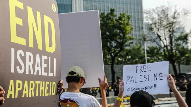 Aksi Amnesty International Indonesia untuk Palestina