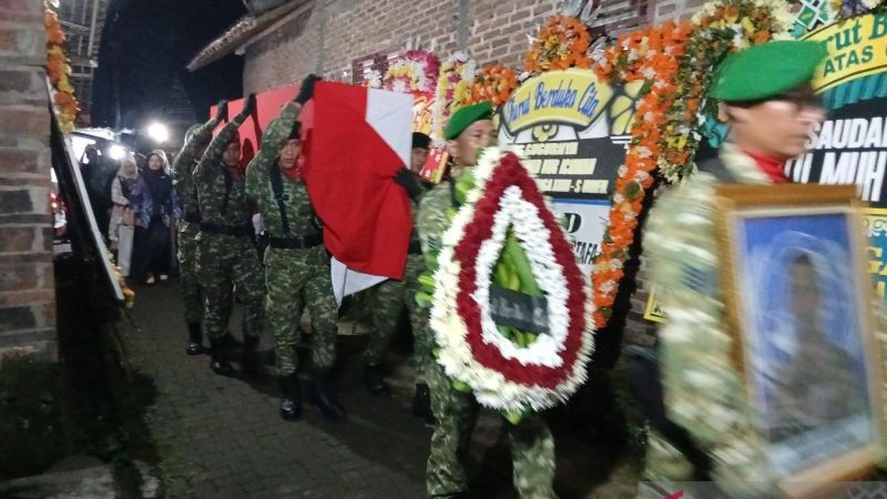 Jenazah Prajurit TNI Gugur Lebanon Tiba di Magelang, Dimakamkan Minggu Pagi