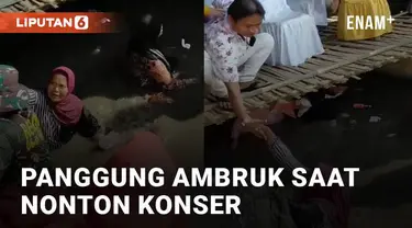 Nasib apes dialami oleh sekumpulan ibu-ibu ketika sedang menonton penampilan sebuah penyanyi di sebuah Desa